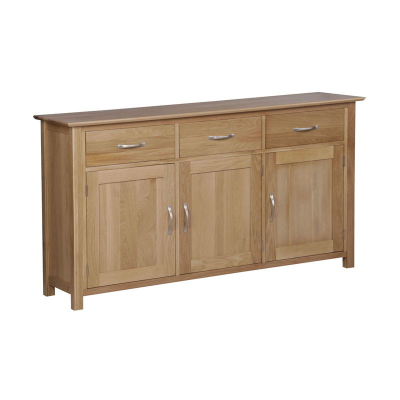 Sideboard 3 Pintu 3 Laci Oak Moden