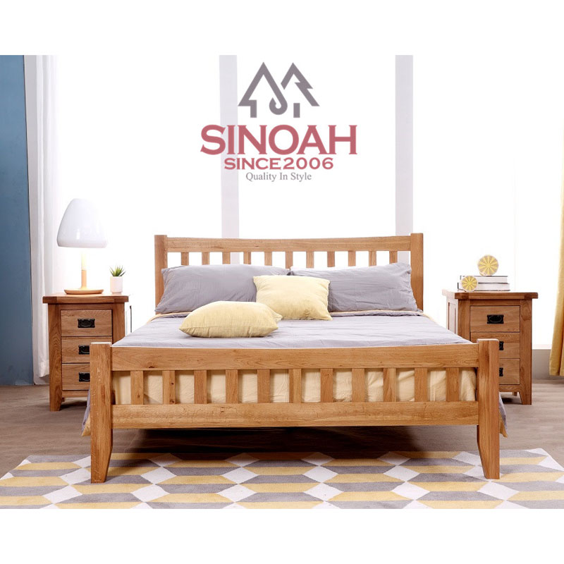 Set Bilik Tidur Oak Moden