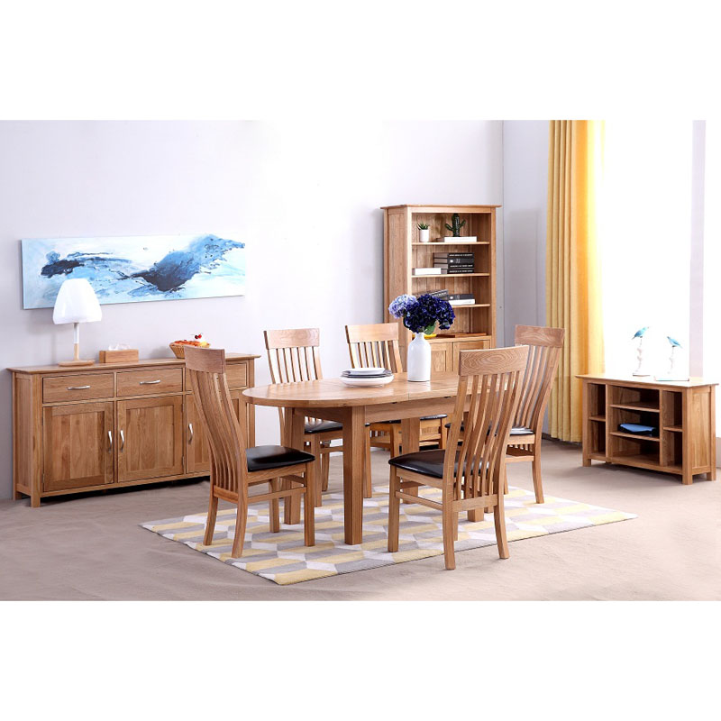 Set Bilik Makan Oak Moden