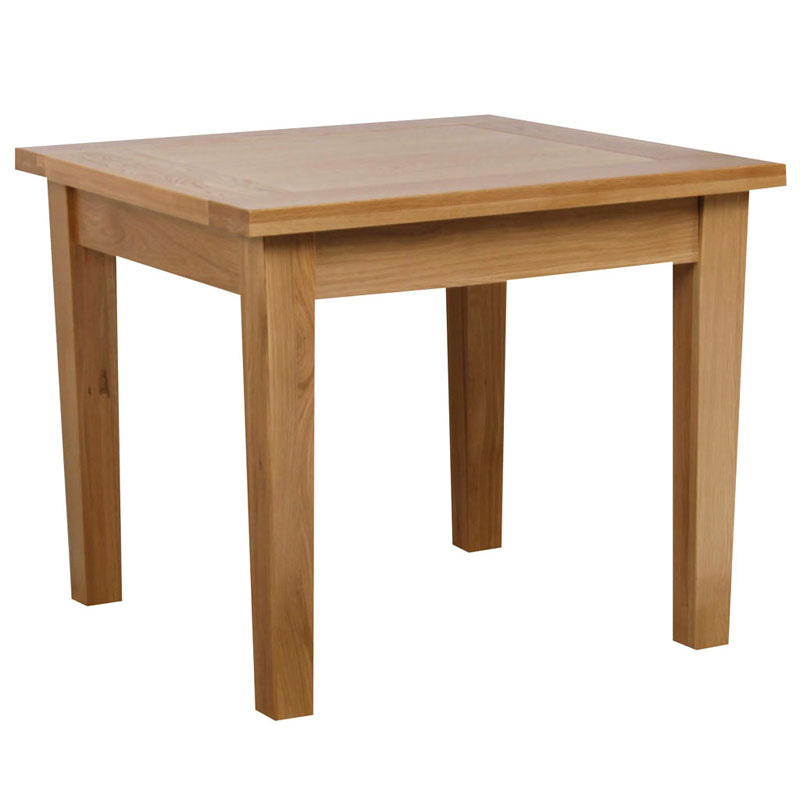 Meja Oak Square Moden